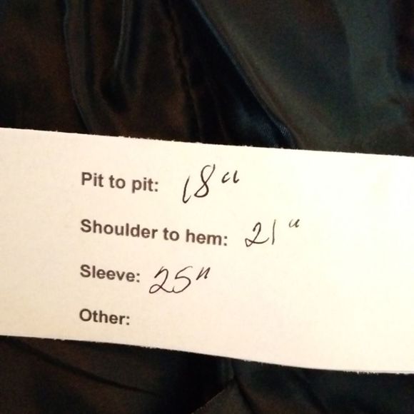 Mossimo gray and black sweater Moto jacket size Medium - Picture 14 of 14